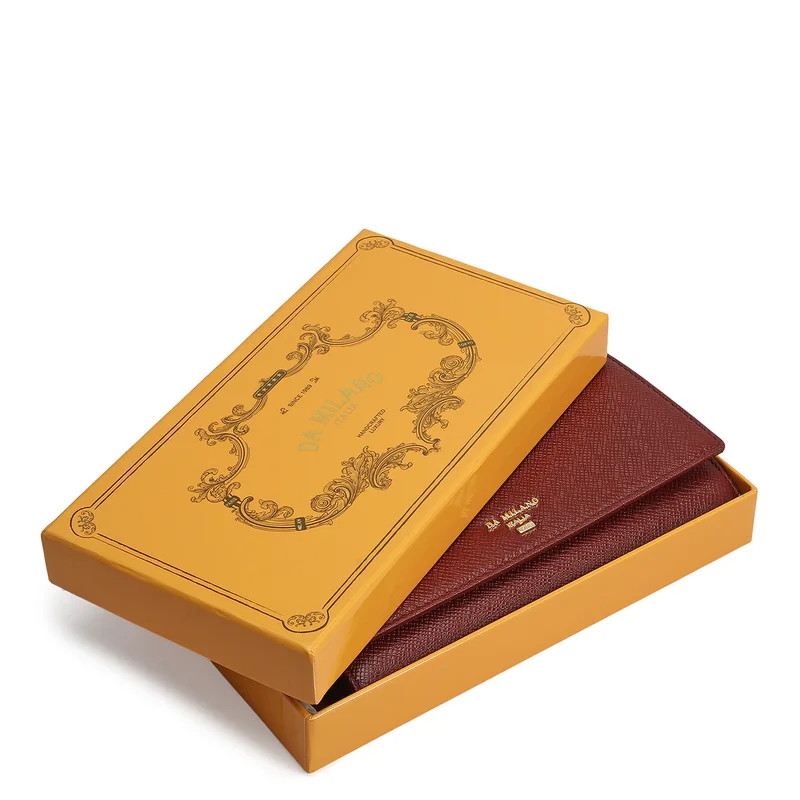 Da Milano Cherry Franzy Leather Ladies Wallet - Cherry for Women | Best Price UAE